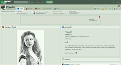 Desktop Screenshot of finangel.deviantart.com