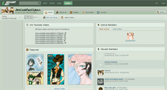 Desktop Screenshot of jimcookfanclube.deviantart.com