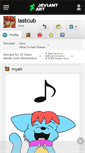 Mobile Screenshot of lastcub.deviantart.com