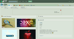 Desktop Screenshot of cexa.deviantart.com