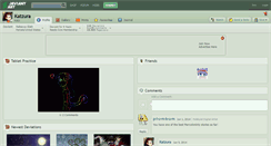 Desktop Screenshot of katzura.deviantart.com