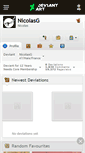 Mobile Screenshot of nicolasg.deviantart.com