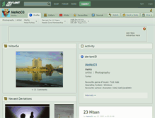 Tablet Screenshot of memo03.deviantart.com
