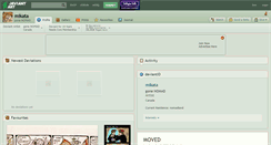 Desktop Screenshot of mikata.deviantart.com