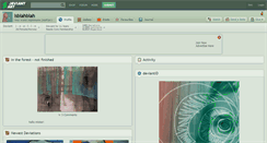 Desktop Screenshot of isblahblah.deviantart.com