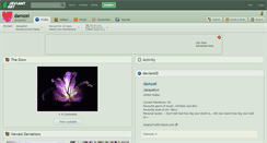Desktop Screenshot of damzel.deviantart.com