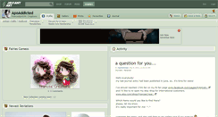 Desktop Screenshot of apoaddicted.deviantart.com