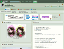 Tablet Screenshot of apoaddicted.deviantart.com