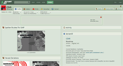 Desktop Screenshot of csvii.deviantart.com