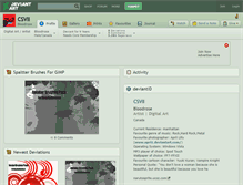 Tablet Screenshot of csvii.deviantart.com