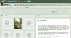Desktop Screenshot of faeflight.deviantart.com