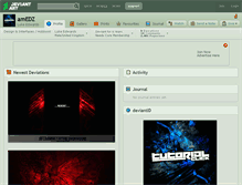 Tablet Screenshot of amedz.deviantart.com