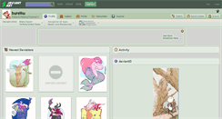 Desktop Screenshot of bureiku.deviantart.com