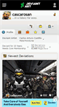 Mobile Screenshot of cascarosan.deviantart.com