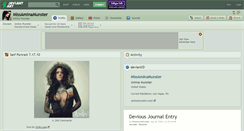 Desktop Screenshot of missaminamunster.deviantart.com