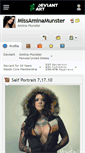 Mobile Screenshot of missaminamunster.deviantart.com