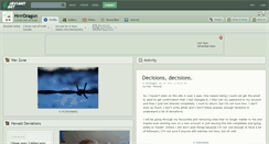 Desktop Screenshot of hrrrdragon.deviantart.com