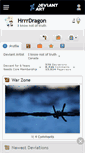 Mobile Screenshot of hrrrdragon.deviantart.com