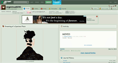 Desktop Screenshot of angelcloud0090.deviantart.com