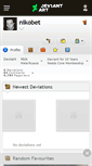 Mobile Screenshot of nikobet.deviantart.com