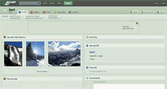 Desktop Screenshot of bar0.deviantart.com