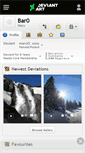 Mobile Screenshot of bar0.deviantart.com