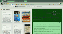 Desktop Screenshot of cmsully.deviantart.com