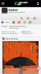 Mobile Screenshot of durand.deviantart.com