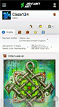 Mobile Screenshot of claza124.deviantart.com