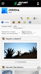 Mobile Screenshot of chikitina.deviantart.com