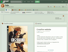 Tablet Screenshot of fidjie.deviantart.com