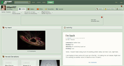 Desktop Screenshot of kitten957.deviantart.com