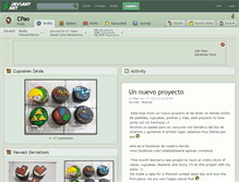 Tablet Screenshot of cpao.deviantart.com