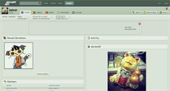 Desktop Screenshot of kalner.deviantart.com