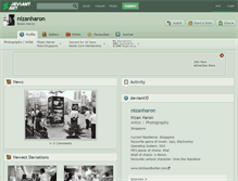 Tablet Screenshot of nizanharon.deviantart.com