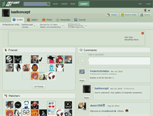 Tablet Screenshot of basikoncept.deviantart.com