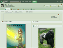 Tablet Screenshot of nick-shooter.deviantart.com