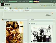 Tablet Screenshot of logmantm.deviantart.com