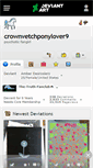 Mobile Screenshot of crownvetchponylover9.deviantart.com