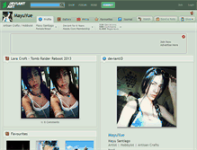 Tablet Screenshot of mayuyue.deviantart.com