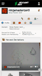 Mobile Screenshot of ninjamasterzer0.deviantart.com