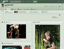 Tablet Screenshot of jennifer7878.deviantart.com