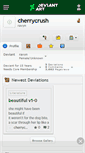 Mobile Screenshot of cherrycrush.deviantart.com