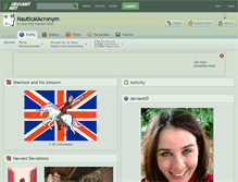 Tablet Screenshot of nauticalacronym.deviantart.com
