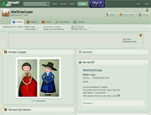 Tablet Screenshot of misotrascosas.deviantart.com