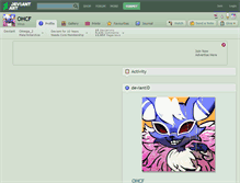 Tablet Screenshot of ohcf.deviantart.com
