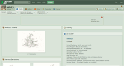 Desktop Screenshot of infinit3.deviantart.com
