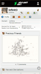Mobile Screenshot of infinit3.deviantart.com