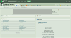 Desktop Screenshot of maiden-of-sorrows.deviantart.com