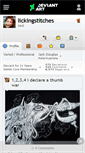 Mobile Screenshot of lickingstitches.deviantart.com